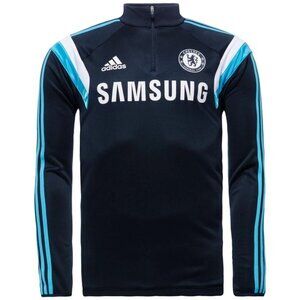 Adidas Chelsea Mens SS Home 2015/16 Track Top Navy/Blue